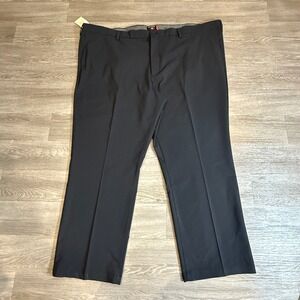 Dockers Signature Go Khaki Big Tall Straight Fit Pants Black 52x32
